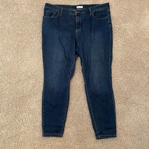 Ava & Viv Dark Wash Skinny Jeans Size 18W